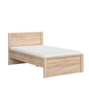 Voodi Kaspian 120 cm pruun