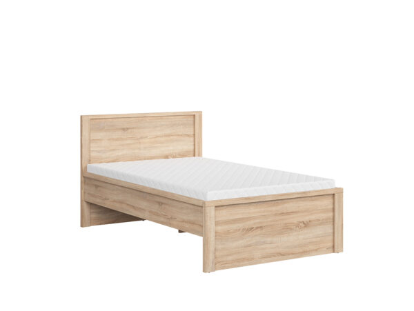 Voodi Kaspian 120 cm pruun