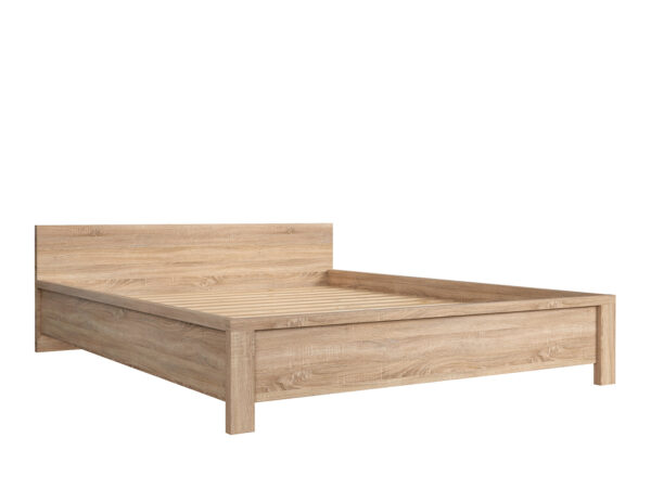 Voodi Kaspian 160 cm pruun