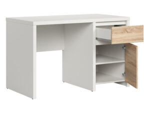 Kirjutuslaud Kaspian 120 cm tamm/valge - Image 3