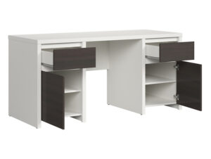 Kirjutuslaud Kaspian wenge/valge - Image 3