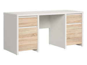 Kirjutuslaud Kaspian tamm/valge - Image 2
