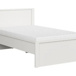 Voodi Kaspian T 120 cm valge