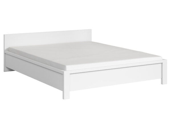 Voodi Kaspian 160 cm valge