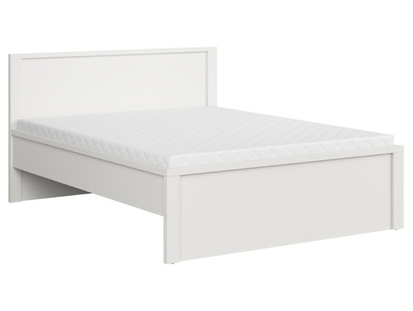 Voodi Kaspian T 160 cm valge