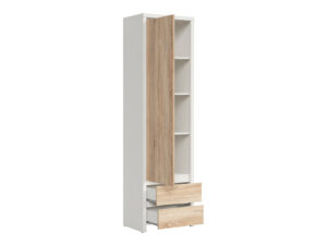 Kapp-riiul Kaspian tamm/valge - Image 3