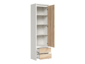 Kapp-riiul Kaspian tamm/valge - Image 4
