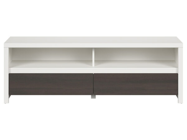TV-alus Kaspian wenge/valge