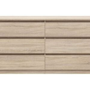 Kummut Tetrix 6-sahtliga sonoma tamm