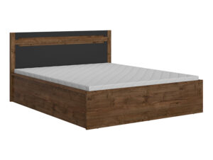 Voodi Ruso 140 cm pruun/must - Image 4