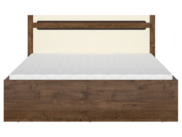 Voodi Ruso 160 cm pruun/beež