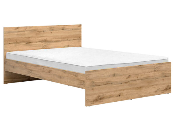 Voodi Zele 140 cm tamm