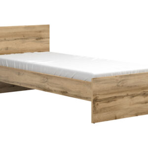 Voodi Zele 90 cm tamm