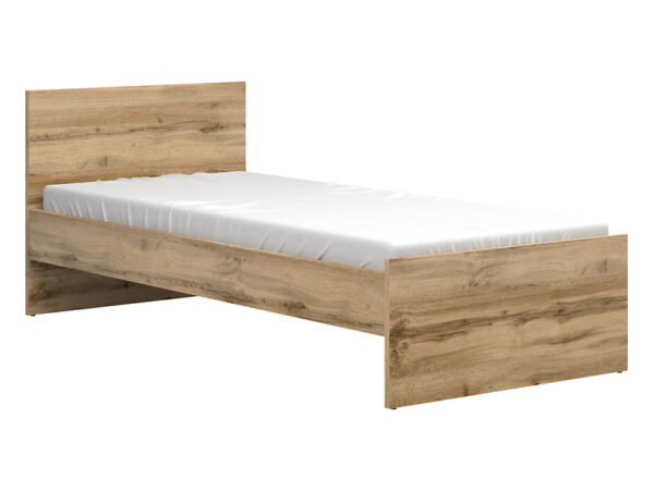 Voodi Zele 90 cm tamm