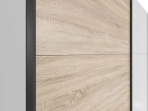 Riidekapp Tetrix valge/sonoma tamm 220 cm - Image 3