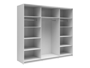 Riidekapp Tetrix valge/wotan tamm 220 cm - Image 3