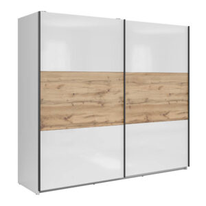 Riidekapp Tetrix wotan tamm/valge 220 cm