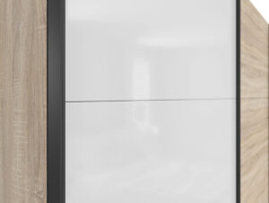 Riidekapp Tetrix sonoma tamm/valge 220 cm - Image 2