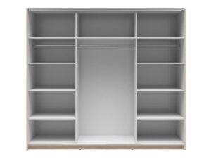Riidekapp Tetrix sonoma tamm/valge 220 cm - Image 3