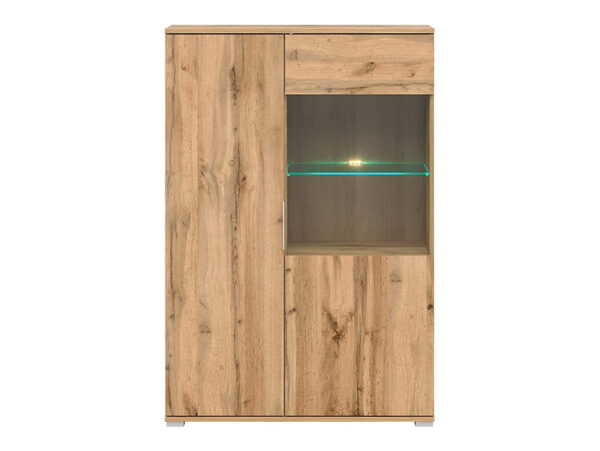 Vitriinkapp Zele tamm 90 cm